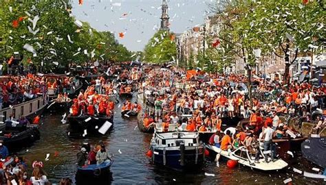 Netherlands goes orange to celebrate the King’s Day