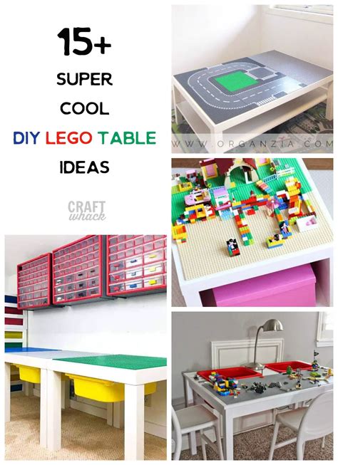 15 Awesome DIY Lego Tables For 2021 · Craftwhack