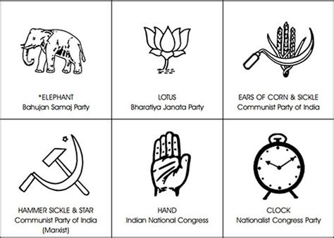 Twenty-seven registered unrecognised political parties have been allotted symbols ranging from ...