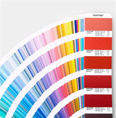 International Standard TPG Pantone Color Swatches 1867 Spot Colors Included