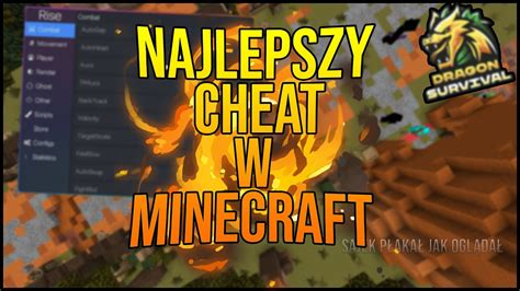 NAJLEPSZE CHEATY W MINECRAFT?! | CHEATY NA DRAGON-SURVIVAL.EU | SAJEK PŁAKAŁ JAK OGLĄDAŁ - YouTube