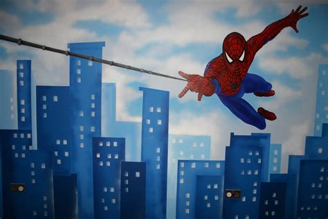 Mural Designs "The Muralist": Spiderman Wall Mural