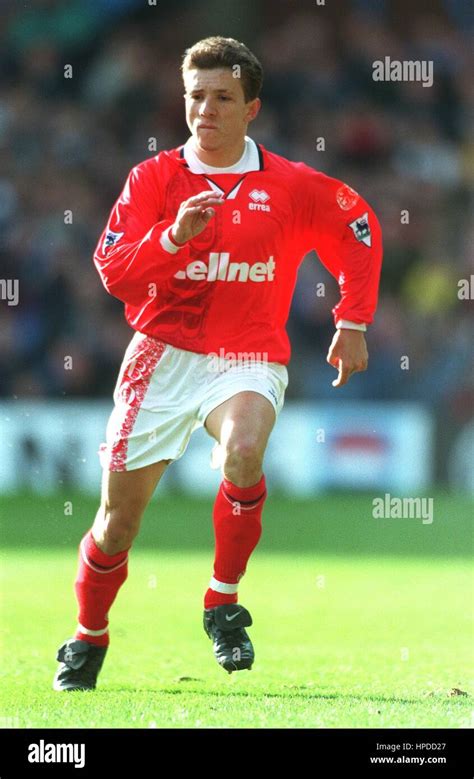 JUNINHO MIDDLESBROUGH FC 04 March 1997 Stock Photo - Alamy