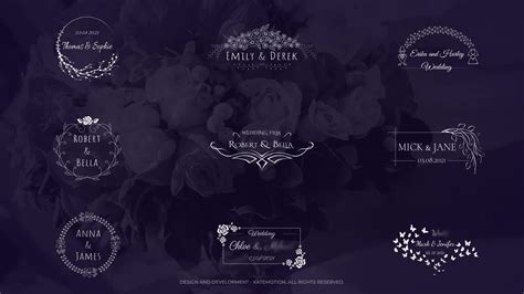 Wedding Titles | After Effects Download Quick Videohive 33877770