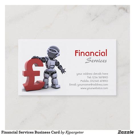 Financial Services Business Card | Zazzle | Services business, Financial services, Cards