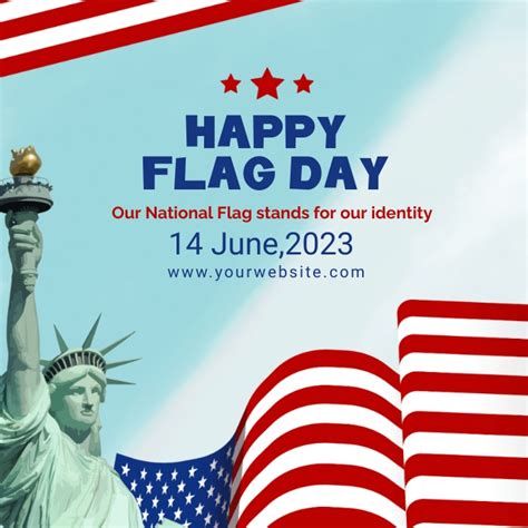 usa national flag day,national flag day Template | PosterMyWall