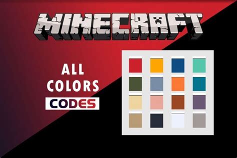 Minecraft Color Codes 【Official Formatting Codes】