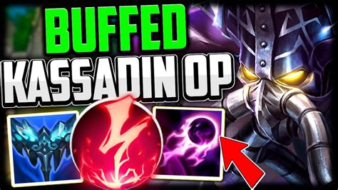 BUFFED KASSADIN FEELS SO GOOOOOOD👌 (GIGA 1v9 MID LANER) | Kassadin Mid ...