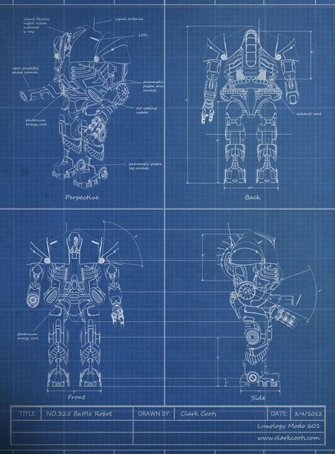 Robot Suit Blueprints