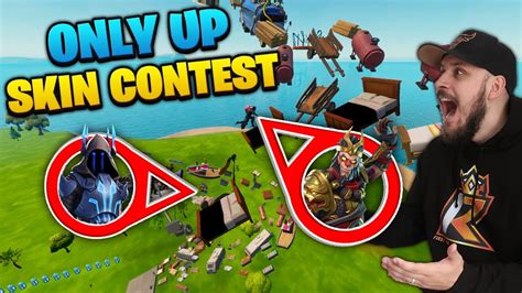 ONLY UP SKIN CONTEST I FORTNITE - YouTube