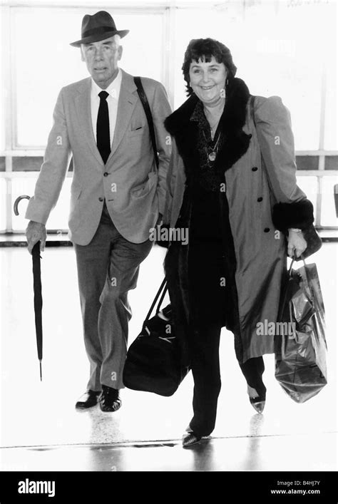 Lee Marvin American actor and wife Pamela 1984 Stock Photo - Alamy