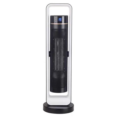 Tower ceramic heater with remote