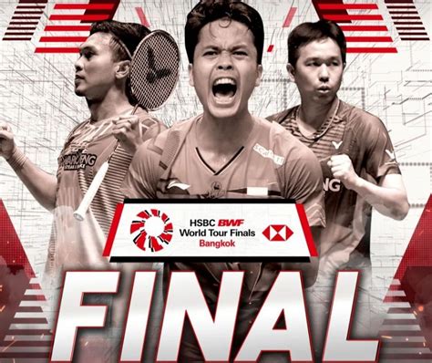 Hasil Skor dan Link Live Streaming BWF World Tour Final 2022 Nonton ...