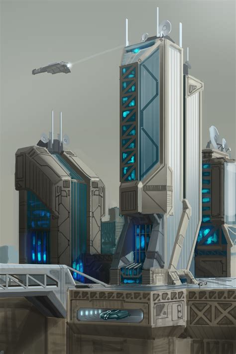 Futuristic Roman Architecture