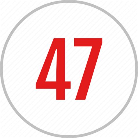 Number, 47 icon - Download on Iconfinder on Iconfinder