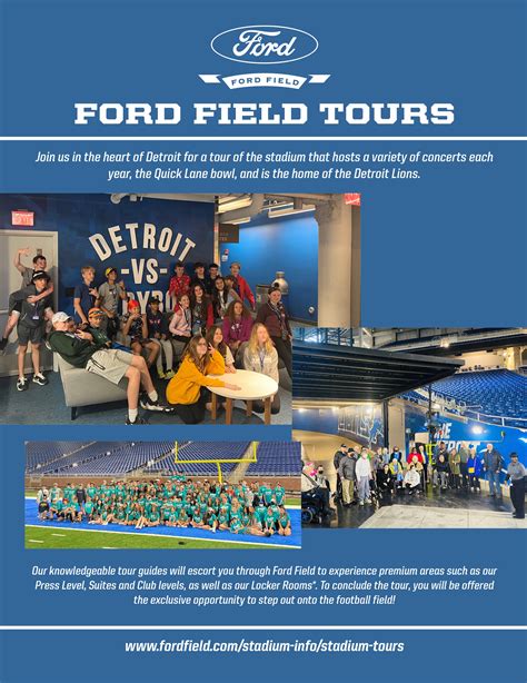 Stadium Tours | Ford Field