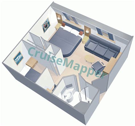 Freedom Of The Seas cabins and suites | CruiseMapper