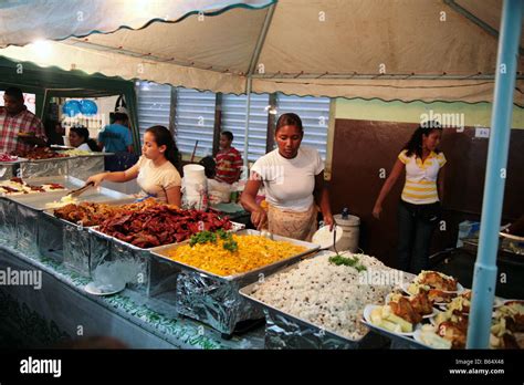 Popular food market at Panama City showing the traditional foods from the country Stock Photo ...