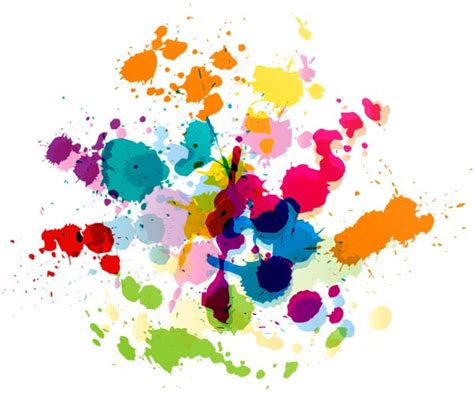 Colorful Paint Splatter Transparent Clip Art Image | Art images, Watercolor splash png, Clip art