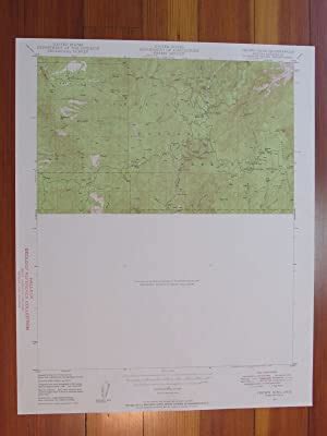 Crown King Arizona 1955 Original Vintage USGS Topo Map: (1955) Map | RareMapsandBooks