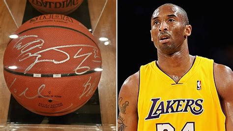 Kobe Bryant memorabilia selling for $3m USD on eBay