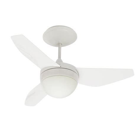 Ventilador de Teto com Controle Remoto 3 pás Branco Neutral Nano Inspire 127V (110V) | Leroy Merlin