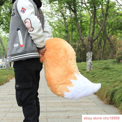 Anime Sewayaki Kitsune no Senko-san Senko Fox Tail Plush Doll Pillow Cushion | eBay