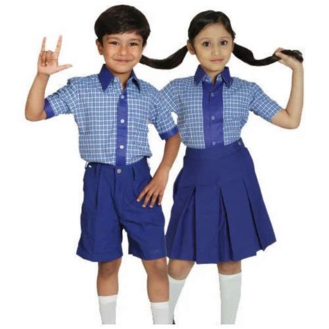 Cotton Unisex Children School Uniform Set at Rs 550/set in Bhopal | ID: 19163864330