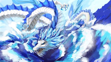 Blue Eyes White Dragon Wallpaper - WallpaperSafari