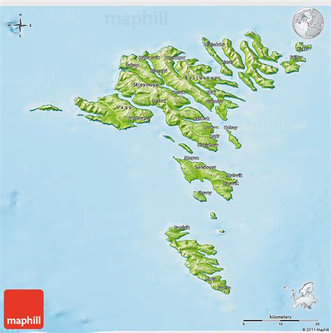 25 Map Of The Faroe Islands - Online Map Around The World