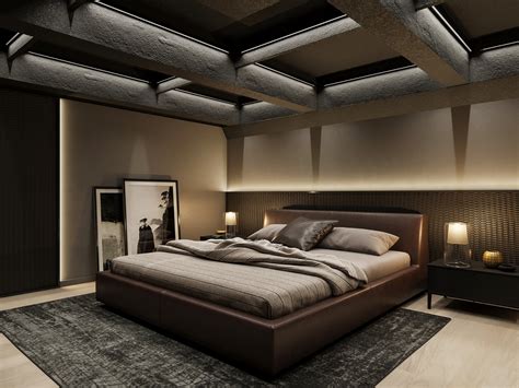 Loft interior design CGI on Behance