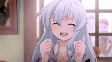 Happy Anime GIF - Happy Anime Talking - Discover & Share GIFs