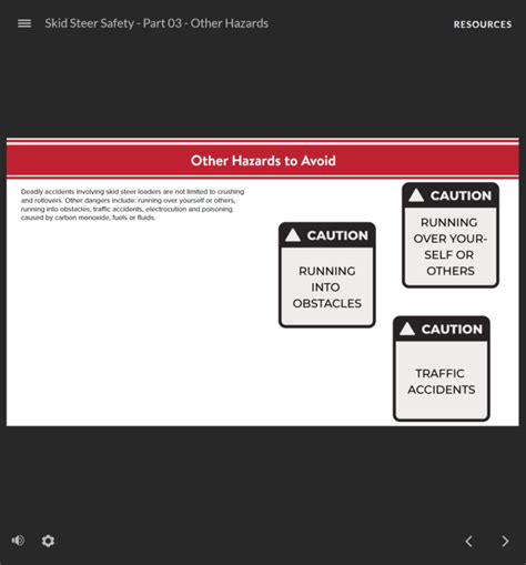 Skid Steer Safety - Part 03 - Other Hazards - SafetyNow