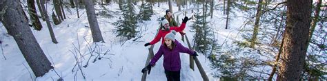 Winter activities - Prince Albert National Park