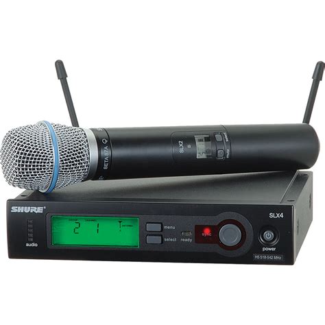 Shure Shure SLX24/BETA87A Wireless Handheld SLX24/BETA87A-H5 B&H