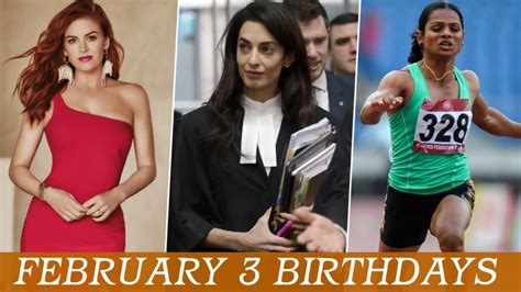 February 3 Celebrity Birthdays: Check List of Famous Personalities Born on Feb 3 | 📸 Latest ...