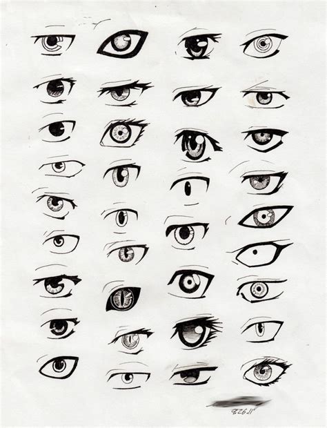 Anime eyes | Eye reference | Pinterest | Different types of, Sketching and Cartoon