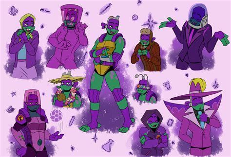 ArtStation - Donnie outfit sheet