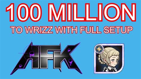 100 Million to Wrizz - AFK Arena - YouTube