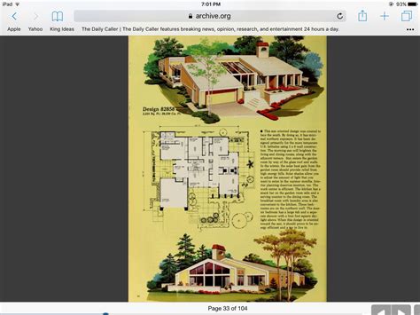 Pin by Sue Rutherford on Mid Century Floor Plans | Mid century house ...