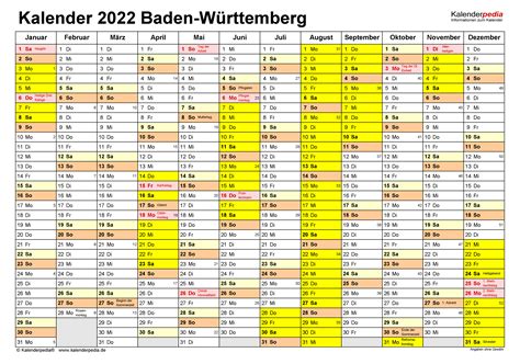 View 26 Kalender 2022 Bw Schulferien - burnpicinterest