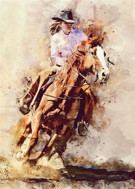 HD wallpaper: person riding in horse, rodeo, cowgirl, female, human, western | Wallpaper Flare