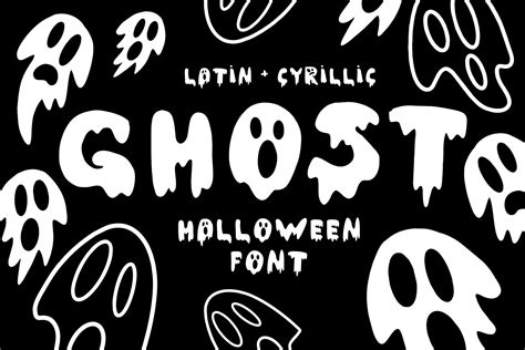 Ghost font | Fonts ~ Creative Market