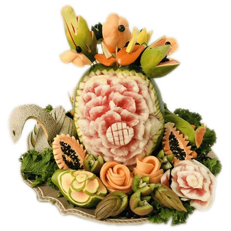 Fruit & Vegetable Carving - Glorious Creations Desserts