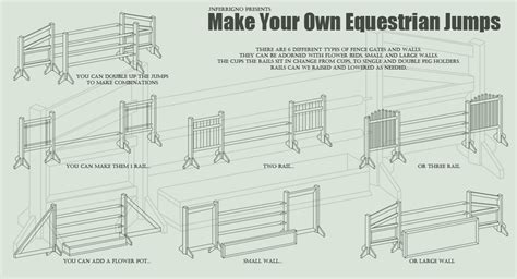 Make Your Own: Horse Jumps by JNFerrigno on DeviantArt