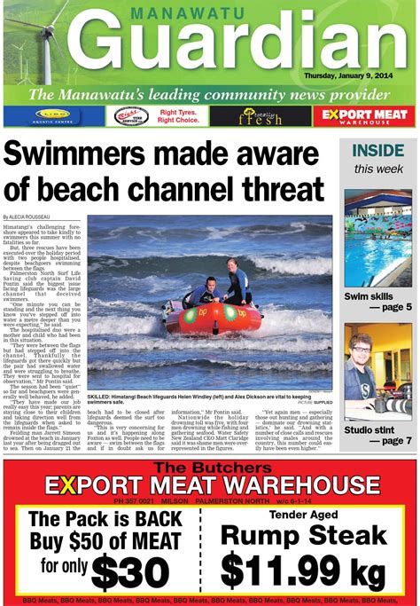 Manawatu Guardian 09-01-14 by Local Newspapers - Issuu