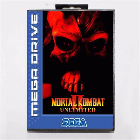 Mortal Kombat II Unlimited 16 bit MD Game Card With Retail Box For Sega ...