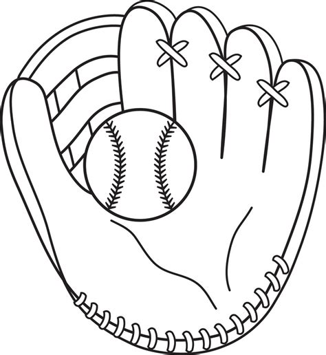 Baseball Line Art - Cliparts.co