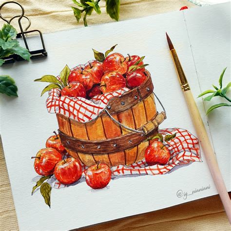 Apple Basket - nianiani's Ko-fi Shop - Ko-fi ️ Where creators get ...