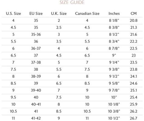 Italian Shoe Size to US | Italian Shoe Size Conversion Chart | Ital...